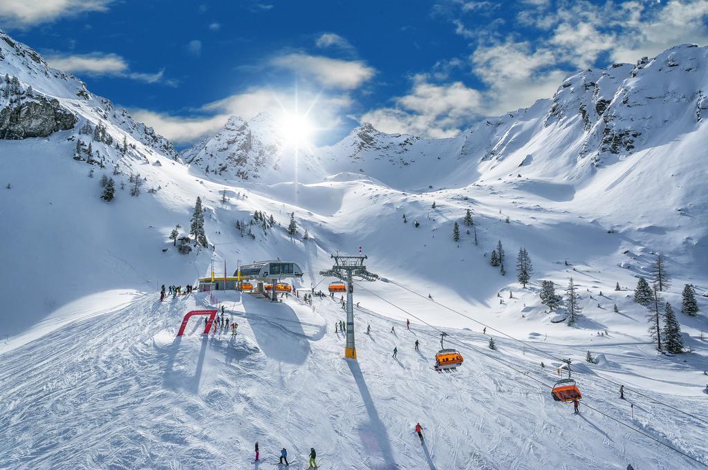 שלאדמינג Haus Alpina Ski In & Ski Out מראה חיצוני תמונה